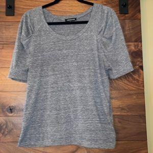 Trouve heather grey top